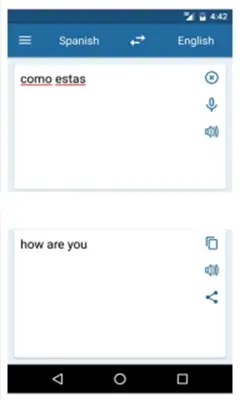 Adamdev Spanish English Translator android App screenshot 2